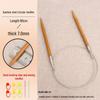 Bambus Stahl Rundstricknadeln Set zum Handstricken