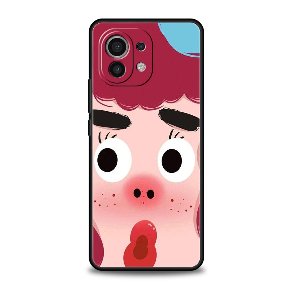 

Смешной Мультяшный Мужчина Чехол для Телефона для Xiaomi Poco F6 F5 F4 F3 X6 X5 X4 X3 NFC M5 M4 M3 C51 C50 C55 GT 5G Мягкий ТПУ Чехлы Poco X3 GT