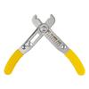 Wire Stripper Pliers Adjustable for Wire Sizes 054 To 40mm Stainless Steel Electrician Tool with Yellow Handle
