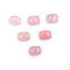 Dyed Pink Jade Cushion Cabochon Loose Gemstone Lot 33 Pcs 7*9 MM 100 CT For Jewelry Making