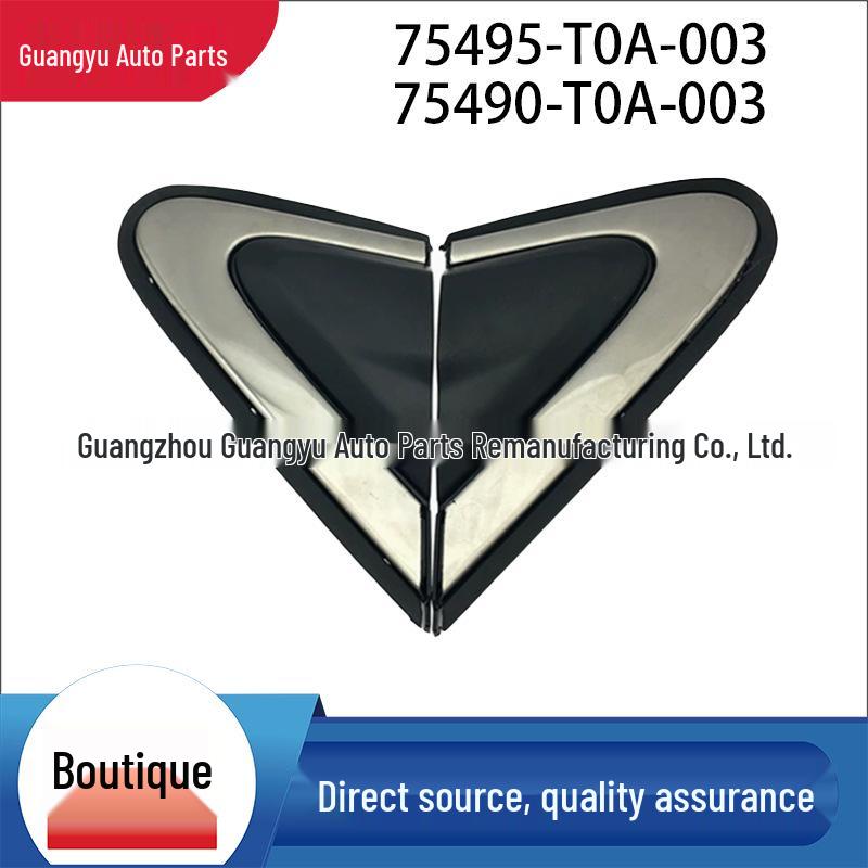 Honda CRV Front Pillar Trim Panel (2012-2016) Triangle Piece, Part 75495-T0A/75490-T0A-003