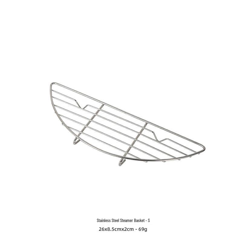 Suiyuan Outdoor 304 Stainless Steel Grill Pan & Steamer Set