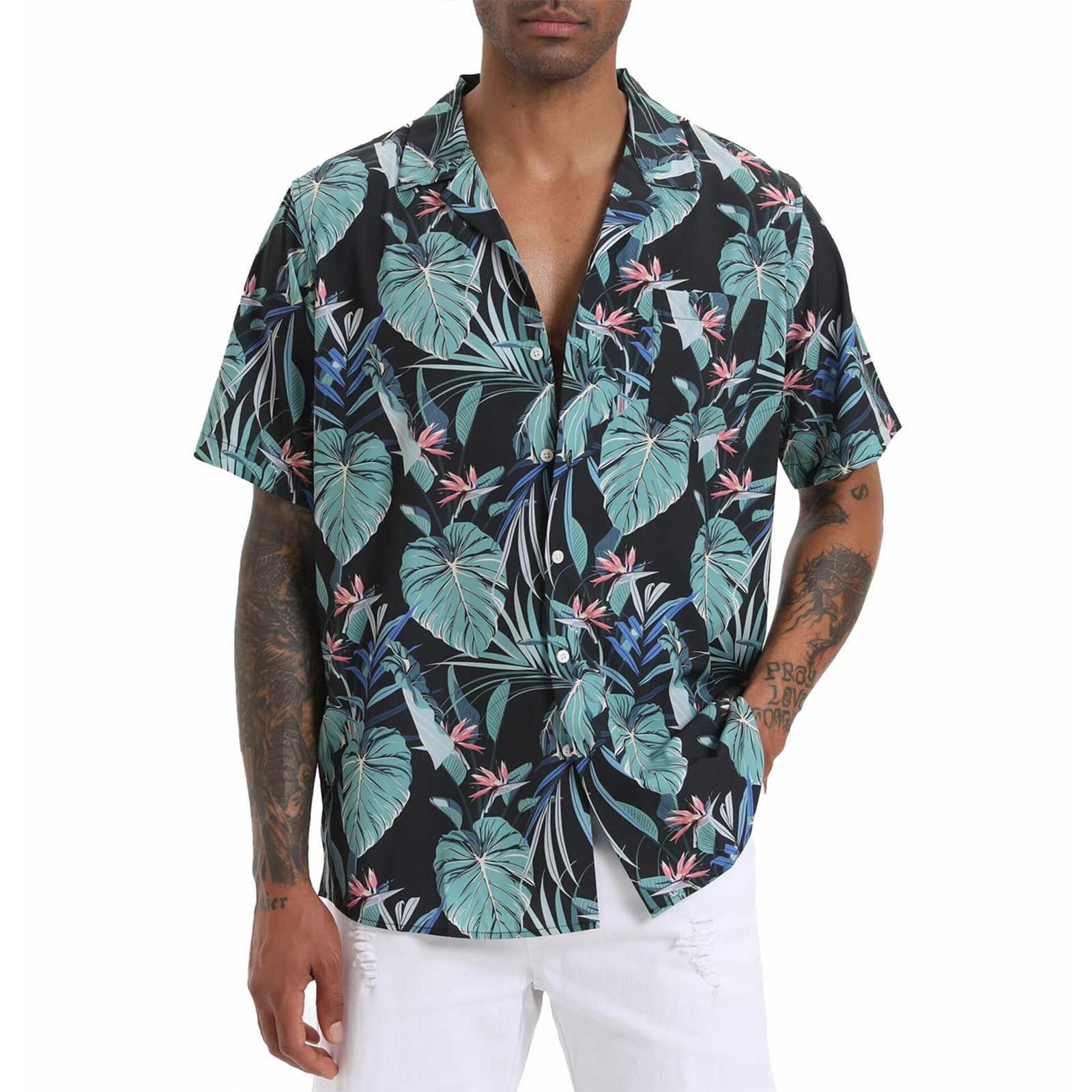 Гавайская рубашка для мужчин — фото 10