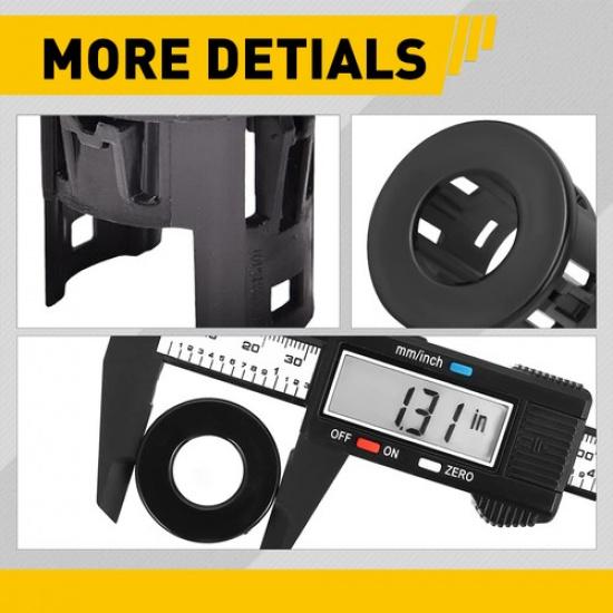 8PCS Assist Parking Sensor Bracket Bezels For Dodge 1500 Ram 2500 2014-2018 3500