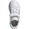Adidas Street Talk El C Comfortable Fashion Low Top Skate Shoes Kids Sneakers White JQ6888