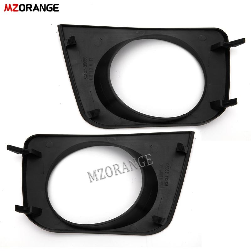 Front Fog Light Set For Toyota 4 Runner Hilux Surf 2005-2009 Anti-Fog Reflector Light With Wires Harness Switch Foglamp Cover