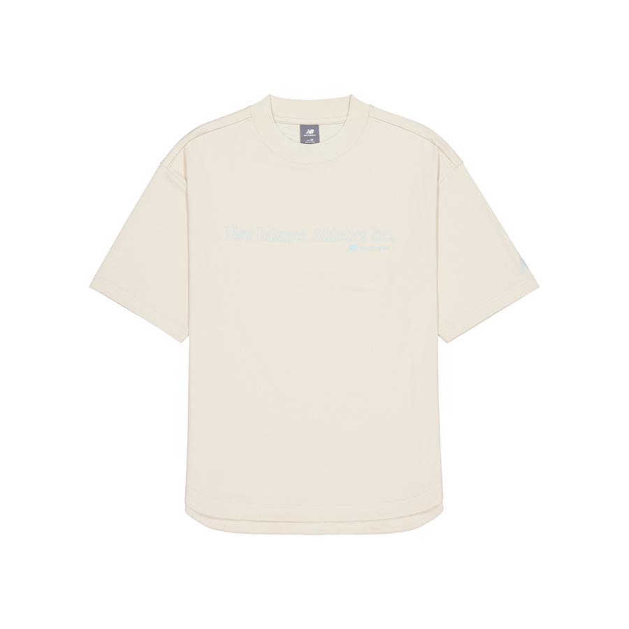 New Balance T Shirt Men s Beige NEE36051-LBE L