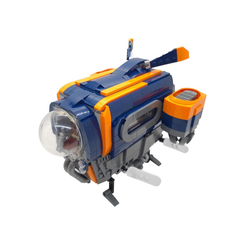 Gobricks Mořský Můra Subnautica Hra Stavebnice Mini Subnautica Stavebnice Dětský Model Hračky Dárek k narozeninám Vánoční dárek