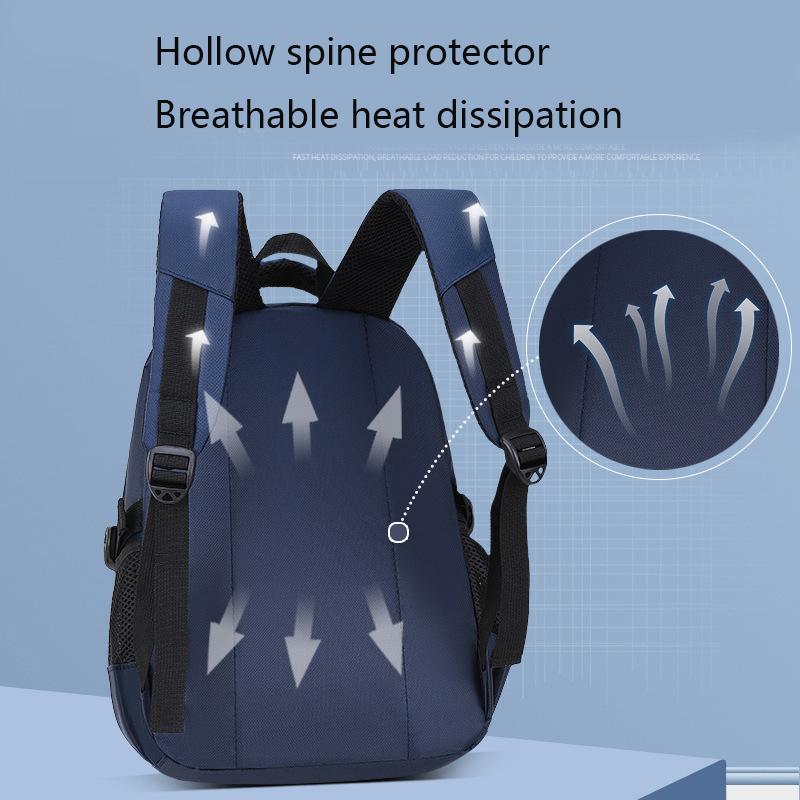 Tonårskille Barn Skolväskor 6-12 År Barn Ryggsäck I Grundskoleväska För Flickor Pojkar Vattentäta Ryggsäckar Bok Mochila