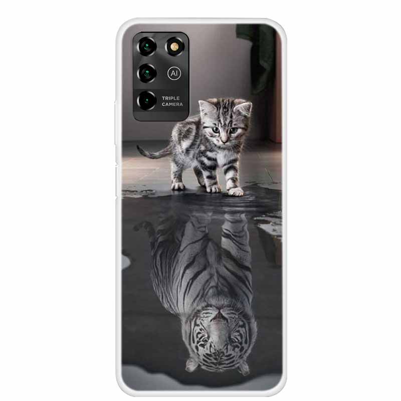 For ZTE Blade V30 Vita Case 8030 Marble Soft TPU Silicone Clear Phone Case for ZTE V30 VITA Back Cover Transparent Capa V 30vita
