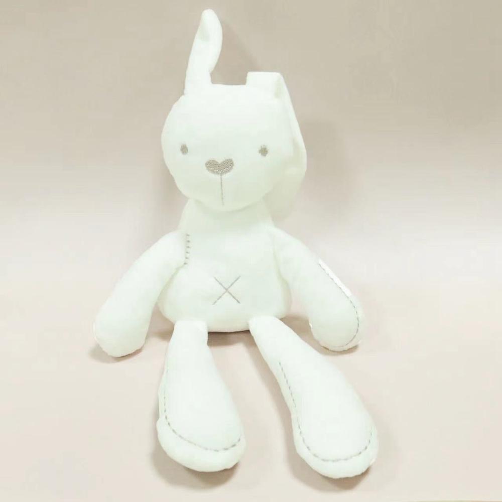 38CM Netz Rotes Plüschtier Hase Kinder Schlaf Komfort Grauer Bär Niedliche Puppe Zum Verschenken Kinder Geburtstag Weihnachtsgeschenk