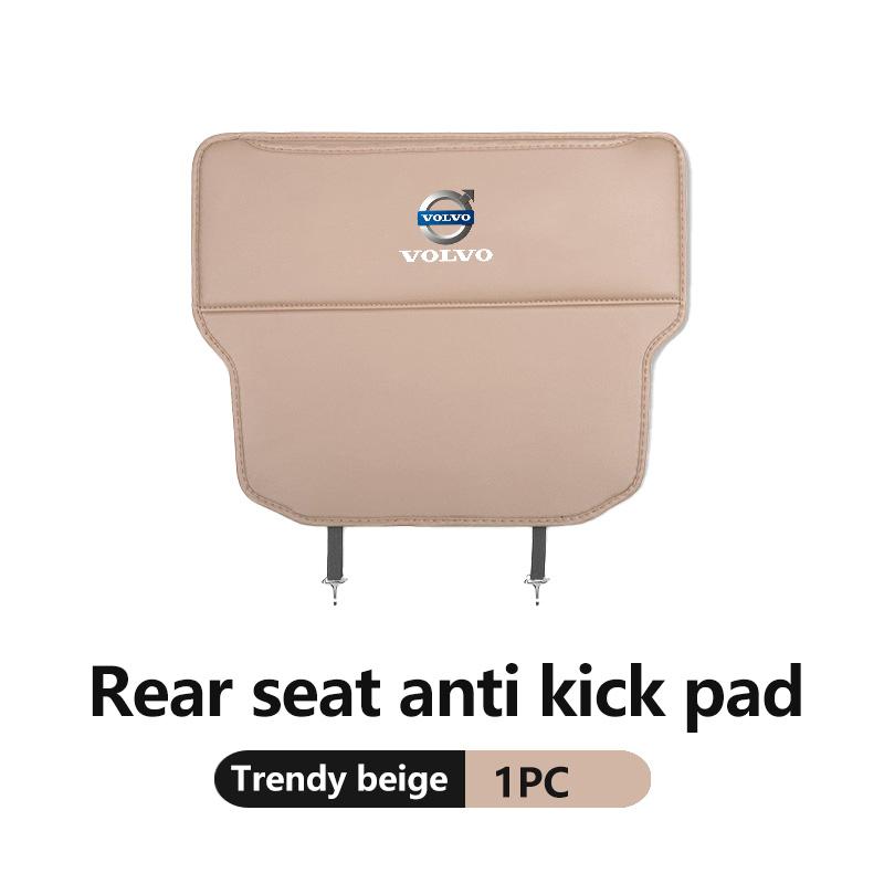 cvtwp8 Car Interior Seat Back Anti Child Kick Protector Pad Auto Storage Accessories For Volvo V50 S60 XC60 S40 XC40 XC90 V70 XC70 C30