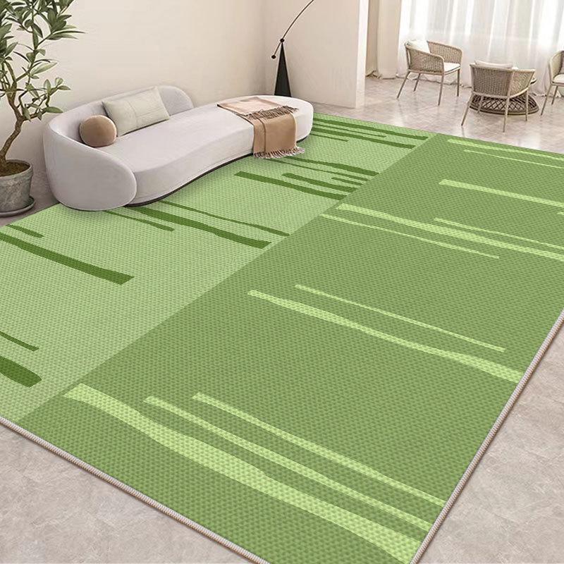 Oddychający dywan z lodowego jedwabiu: Nowoczesny dywan do salonu/sypialni, pochłaniający pot i stylowy na sofy i stoliki kawowe