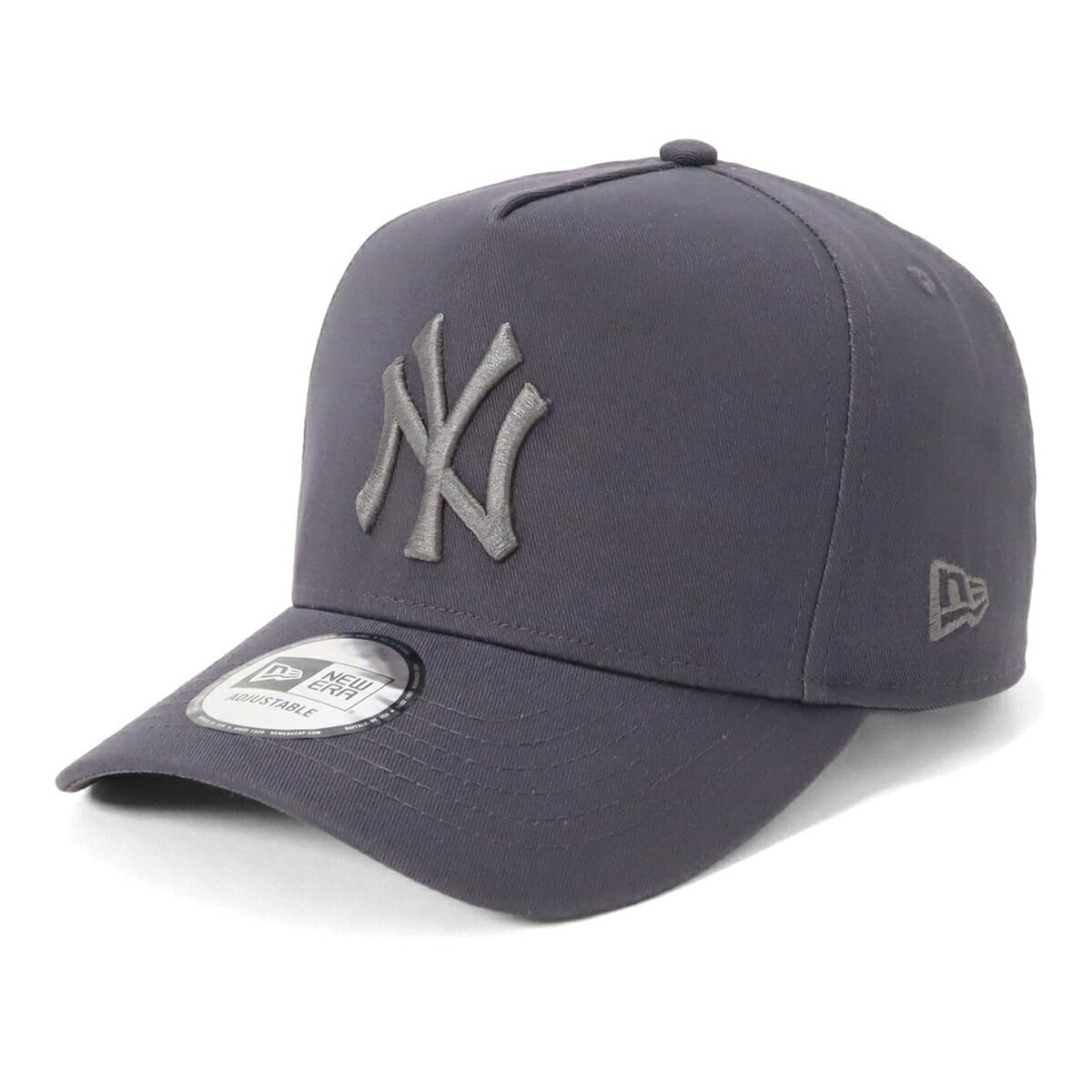 

New Era 9FORTY Cap in NY Dark Graphite Free Tonal Exclusive to and Snapback Deep BB Cap with UV Protection for Trendy Functional Hat D-Frame