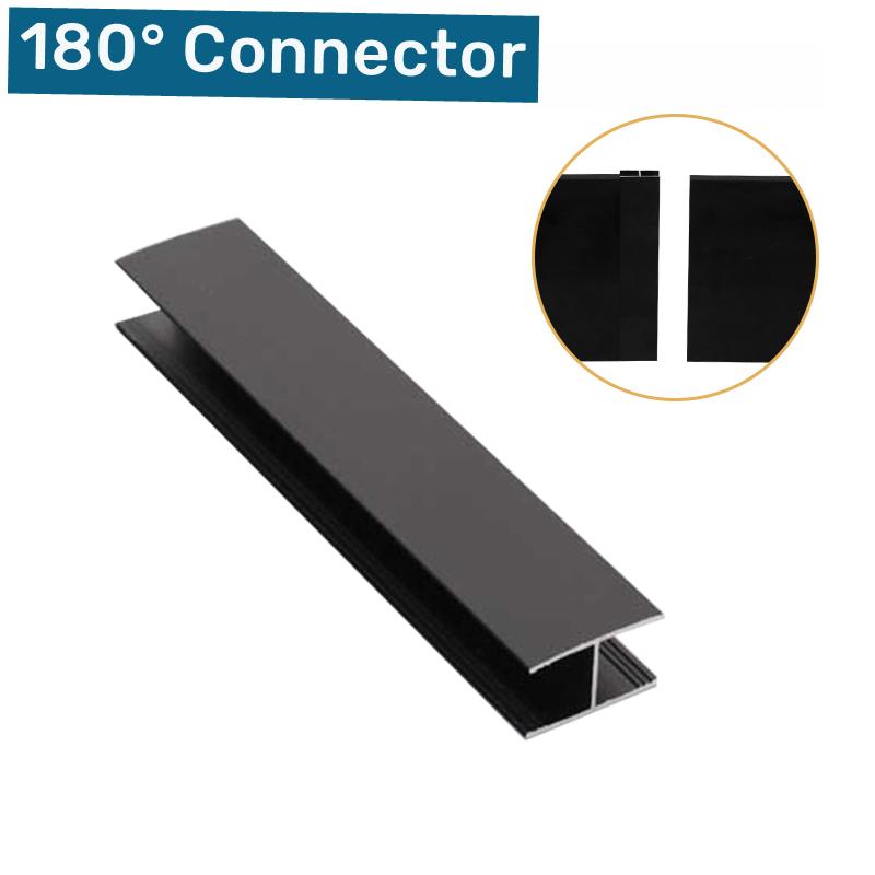 H10cm(3.94inch) Ultra-thin Skirting Baseboard LED Aluminum Profile Strip Wall Edge Backlight Waist Line Corner Kitchen Bar Light