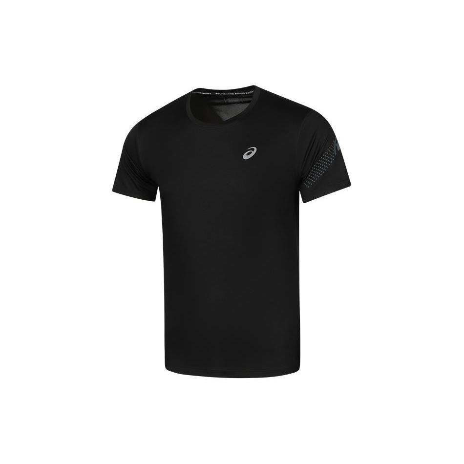 

New ASICS T Shirts Men s Black 2011C836-001 M