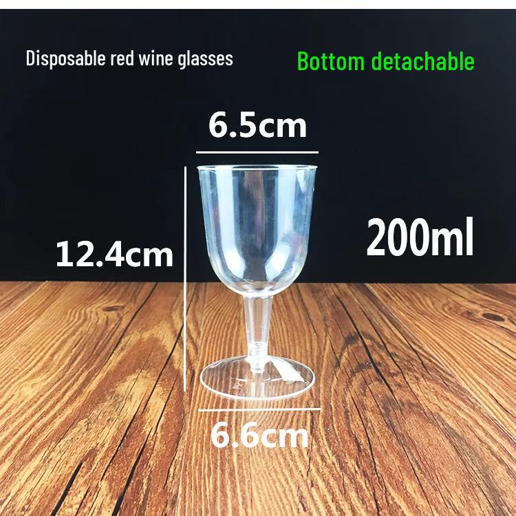 Acrylic Transparent Champagne Flutes & Red Wine Glasses for Cocktails & Brandy