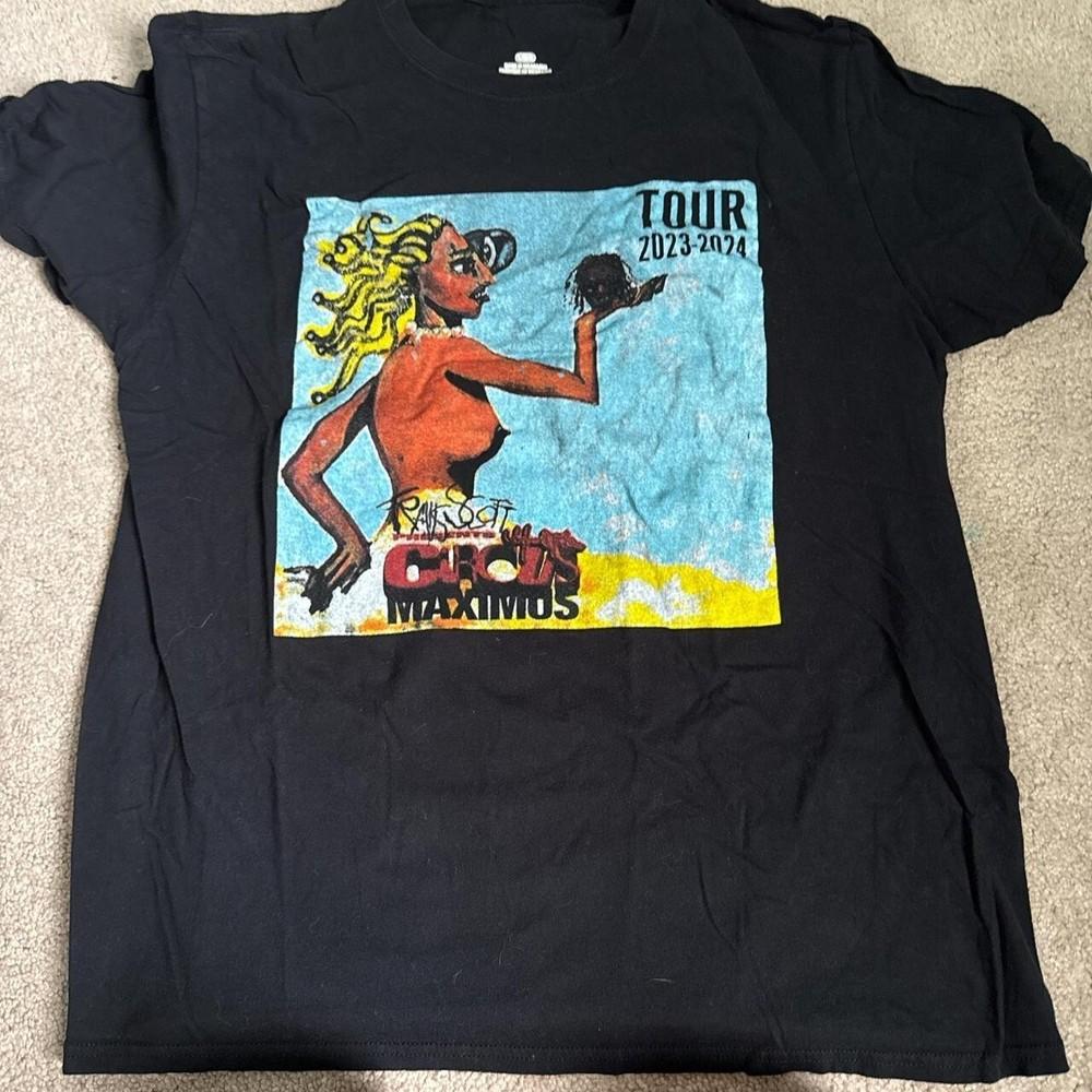

Vintage Travis Scott Cotton Shirt Unisex Concert S to 5XL MQ301 Unisex T-Shirt XXL
