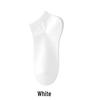 Men's 10A Antibacterial Odor-Resistant Cotton Boat Socks, Sweat-Absorbing, Seamless, Solid Color, Autumn Thin Style