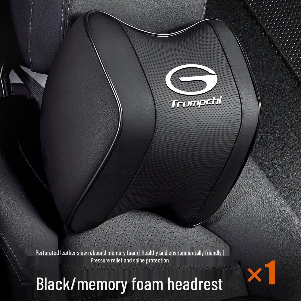 Trumpchi GS3, GS4, GS8 Car Headrest and Lumbar Support Cushion, M6, M8, Shadow Leopard Neck and Lumbar Support Pillow