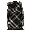 Burberry Check Woven Messenger Bag Black Beige Large Crossbody Shoulder Bag for Women Daily Commute Travel 80950141