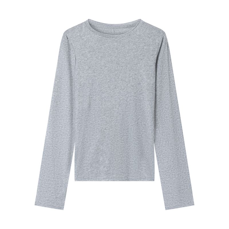 

Korean Style Gray, Long Sleeve T-shirt Women s Floral Strap Dress Autumn Khaki Trench Coat Outwear Small Three-Piece Set Gray base T One size