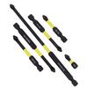 6.35mm Hex Screwdriver Bit Alloy Steel Black Hand Drill