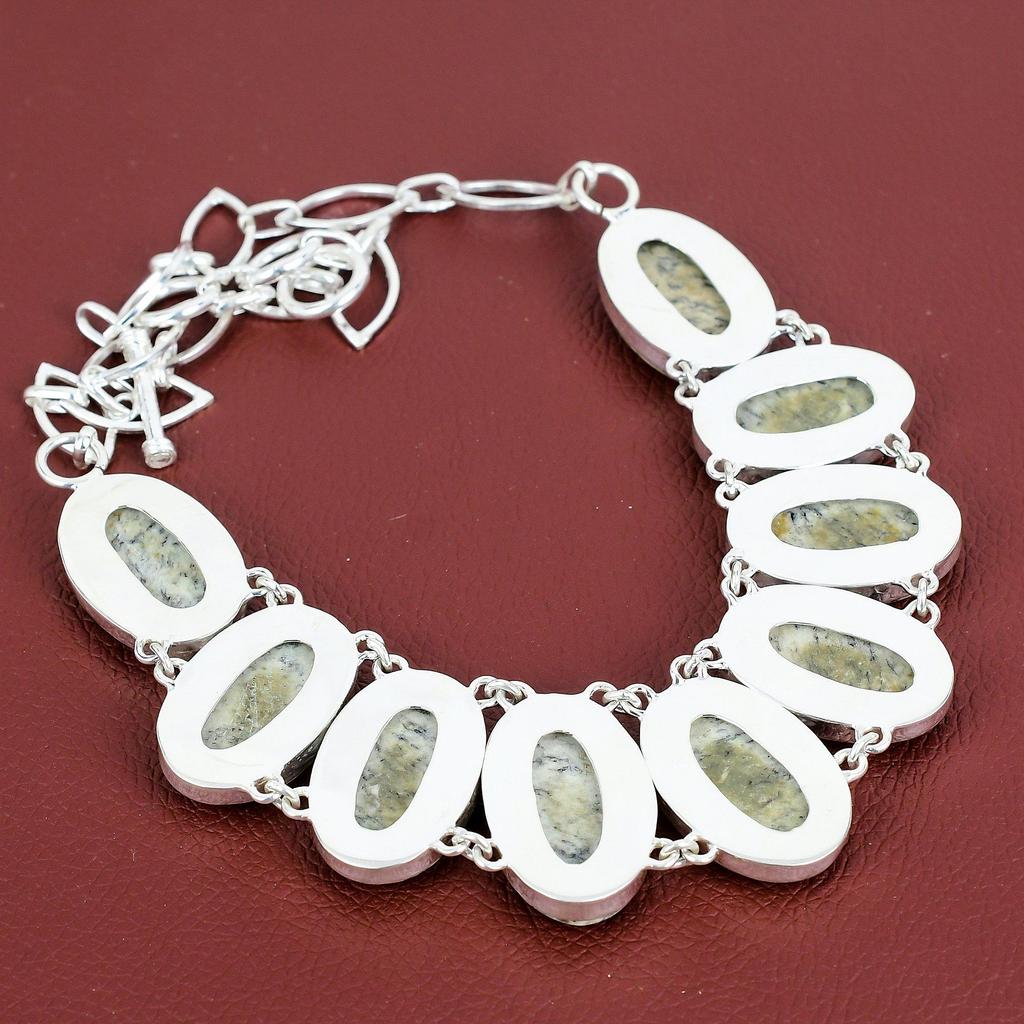 K2 Jasper Necklace Gemstone Necklace Decent Jewelry 925 Sterling Silver Necklace Adjustable Chain Necklace Handmade Necklace Gifts for Women