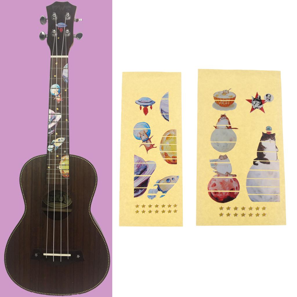 Paper & Party Supplies Paper Ukulele Decal Bumper Stickers