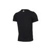 adidas T Shirts Men's Black Crew Neck Moderate Straight Fit DY8721