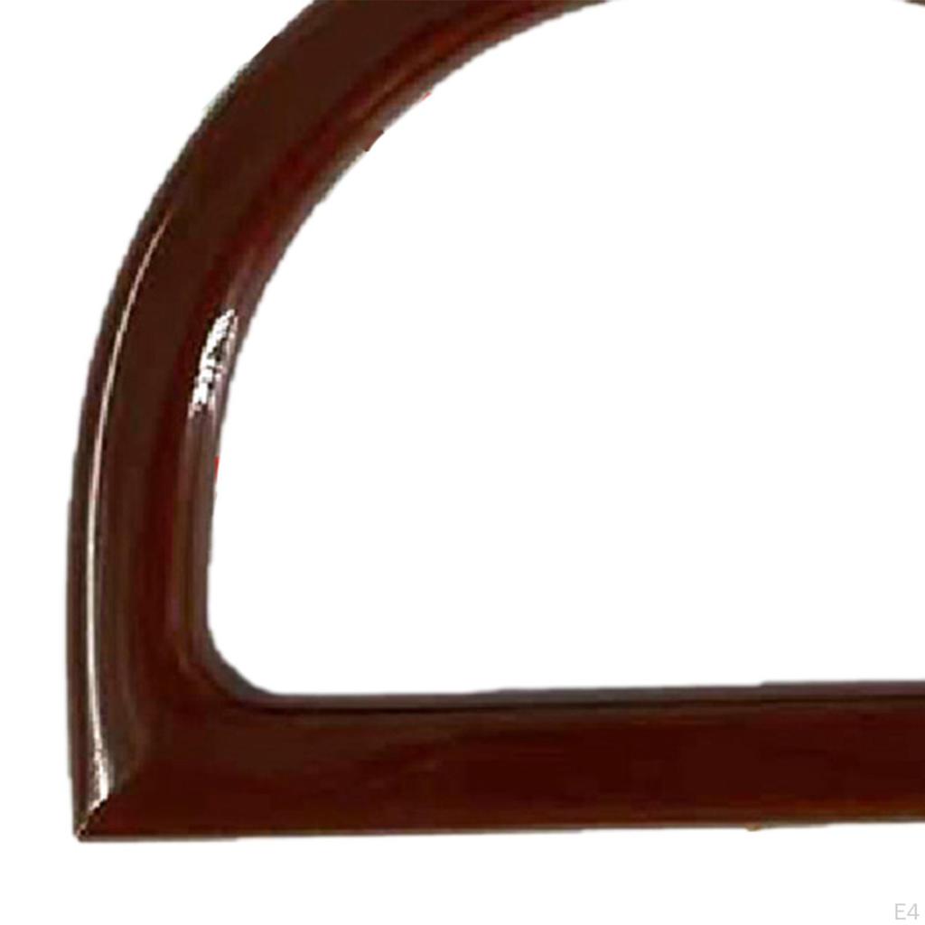 2PCS Resin Purse Handles, Replacement Handles for DIY Bag Handbags Clutch Making