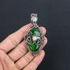 Pandantiv Labradorit Green Flash Bijuterii cu Pietre Prețioase, Pandantiv Înfășurat cu Sârmă de Cupru 999, Bijuterii Handmade Pandantiv Piatră Natală, Cadou Pentru El