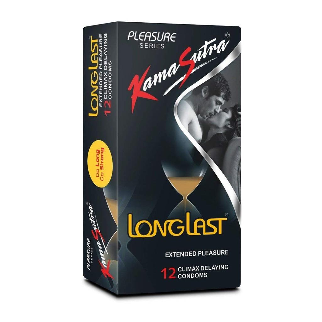Prezervative „Placere lungă” (12 buc), Prezervative LongLast, Kamasutra