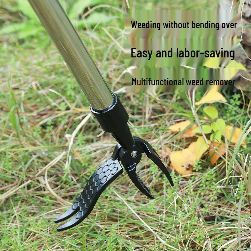 

Long-Handle Foot-Operated Weeding Shovel & Hook Without tube