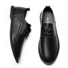 Leisure Walking Shoes Genuine Leather Men Casual Lightweight Business Shoes Comfortable Man Driving Shoes Loafers Sneakers