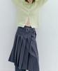 Okuka Pleated Wrap Skirt - 2 Colors