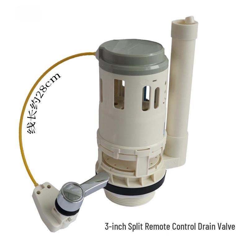 3-inch Split Wire Control Toilet Drain Valve