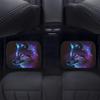 Galaxy Wolf Floor Mats for Cars Front & Rear Seat Carpet Floor Mats All Weather Protection Universal Fit Mat for Car SUV