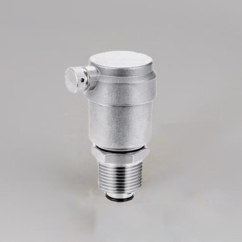 For Hot And Cold Water Systems Pointed Heating Valve Stainless Steel Valve DM15 G1 2 71*21mm Efficient Air Venting Valve