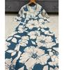 Women Designer Floral Printed A Line Kurti Indian Bollywood Party Wear Top Tunic Kurta Pant Set