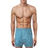 Geometric Print Mesh Trunk Tkg3606mtgr