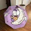 1pc Halloween Hello Kitty Moon Umbrella with Plastic Handle,Suitable for All Seasons Home Travel Outdoor UmbrellaSanlio540