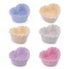 Heart Shape Candle Jar Silicone Mold Handmade Creative DIY Lace Succulent Flowerpot Creative Jewelry Concrete Resin Plaster Mold