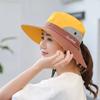 Trendy Fishing Cap Anti-Sun Sunscreen Hat Fashion Ponytail Hat  Outdoor Sports