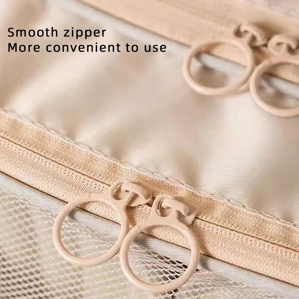 Portable Travel Shoe Bag Slippers Storage Bag Washed Mesh Multiple Pairs of Shoes  Organizer for Business Trips