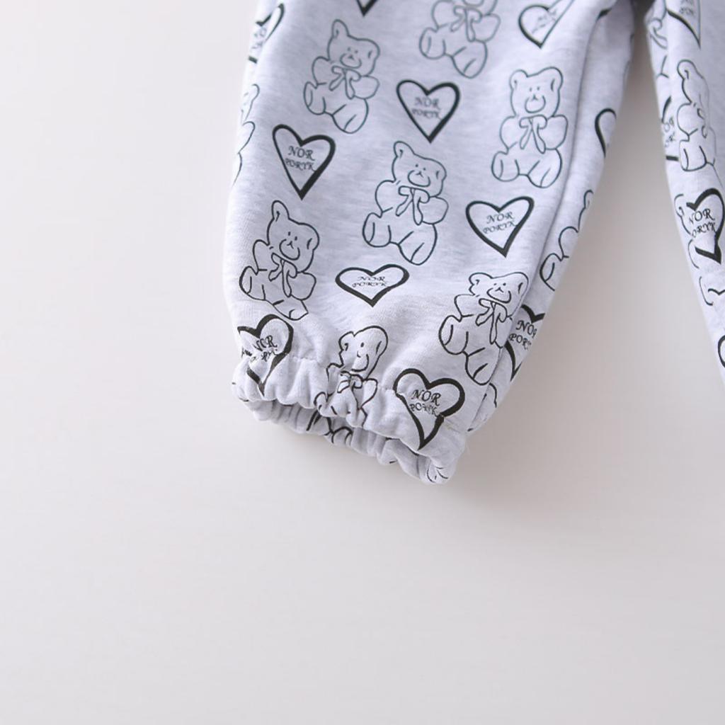 Детский повседневный комплект с длинным рукавом, удобные наряды для повседневной носки