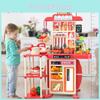 Children Kitchen Toys Kids Highly Reductive Cooking Toy Educational Play Pretend