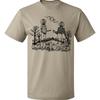 Vintage Pompoenen Pompoenveld Halloween Trick Or Treat Grafisch T-shirt