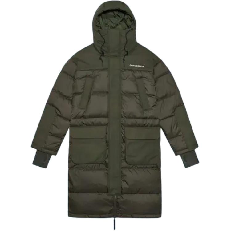 Converse Down Jacket Unisex Green 10021974-A02 XL