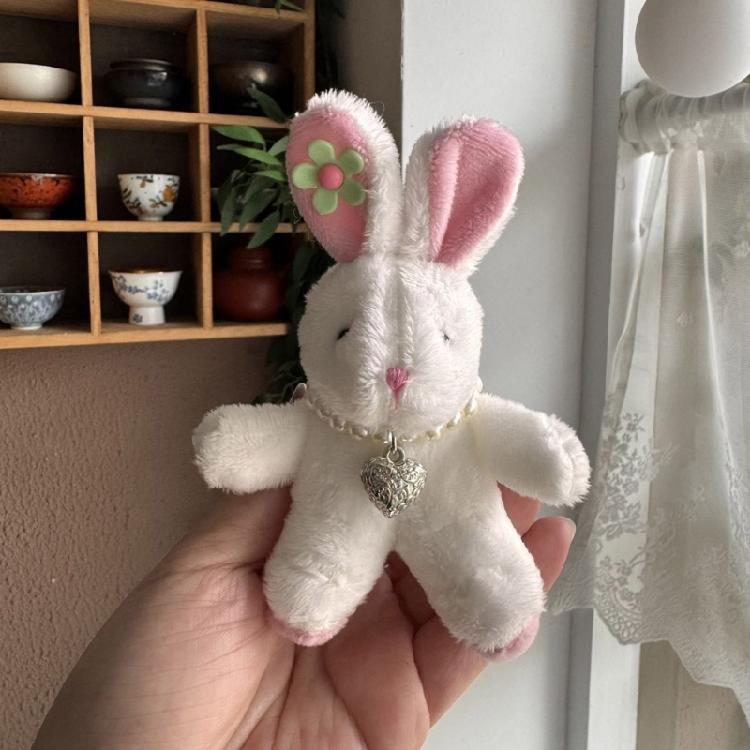 Cute Plush Rabbit Keychain Pendant Hanging Decoration Bag Backpack Bag Charm
